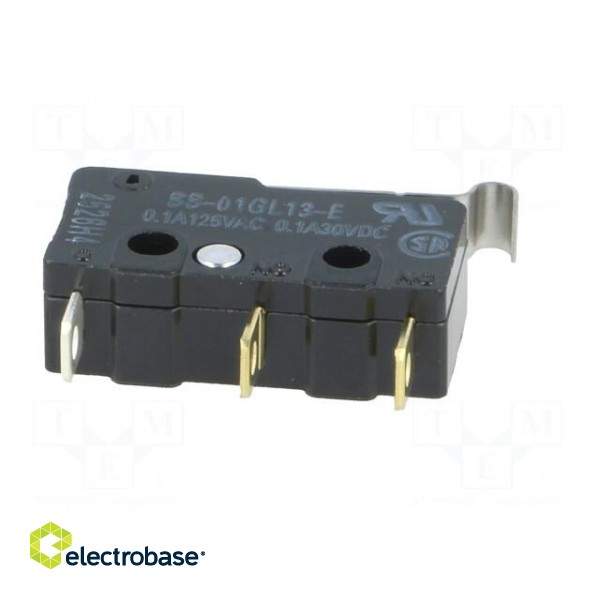 Microswitch SNAP ACTION | 0.1A/125VAC | 0.1A/30VDC | SPDT | ON-(ON) фото 7