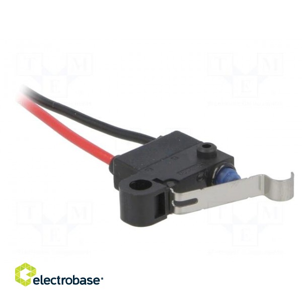 Microswitch SNAP ACTION | 0.5A/30VDC | SPDT | ON-(ON) | Pos: 2 | IP40 paveikslėlis 7