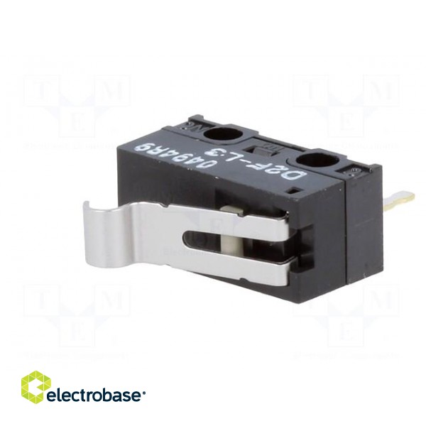 Microswitch SNAP ACTION | 3A/125VAC | 2A/30VDC | SPDT | ON-(ON) | IP40 image 4