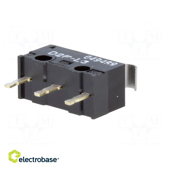 Microswitch SNAP ACTION | 3A/125VAC | 2A/30VDC | SPDT | ON-(ON) | IP40 image 8