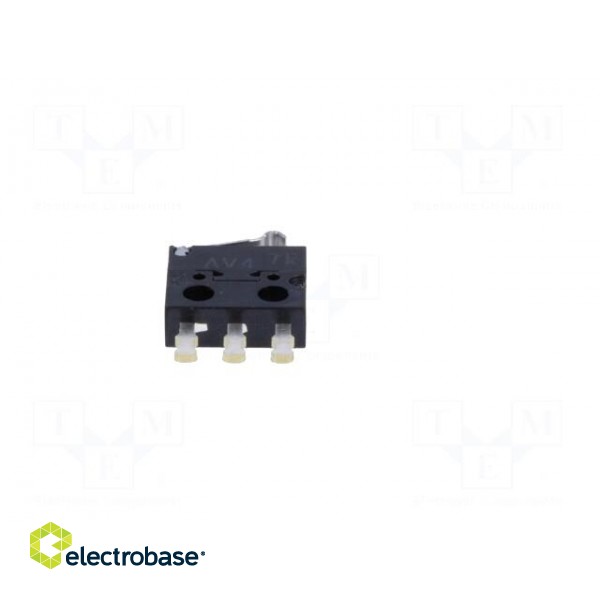 Microswitch SNAP ACTION | 0.5A/30VDC | SPDT | Rcont max: 200mΩ | IP40 image 4