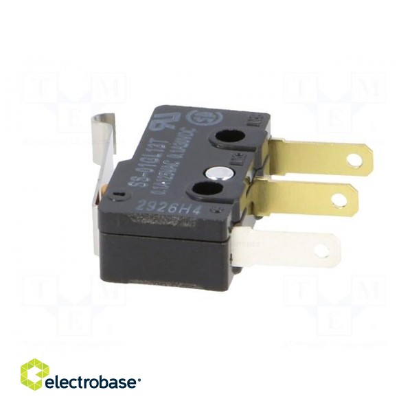 Microswitch SNAP ACTION | 10A/250VAC | SPDT | Rcont max: 30mΩ | Pos: 2 image 9