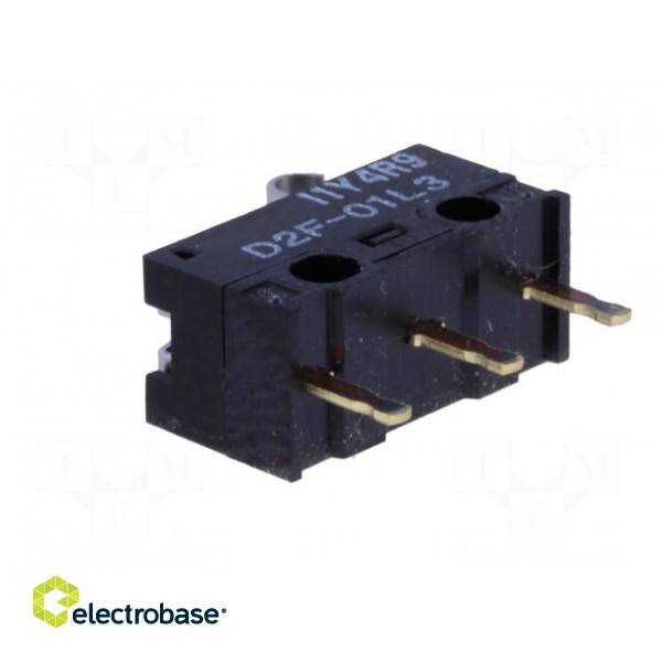 Microswitch SNAP ACTION | 3A/125VAC | 0.1A/30VDC | SPDT | ON-(ON) фото 6