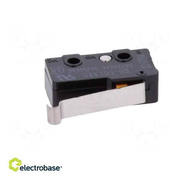 Microswitch SNAP ACTION | 5A/250VAC | SPDT | Rcont max: 30mΩ | Pos: 2 image 3