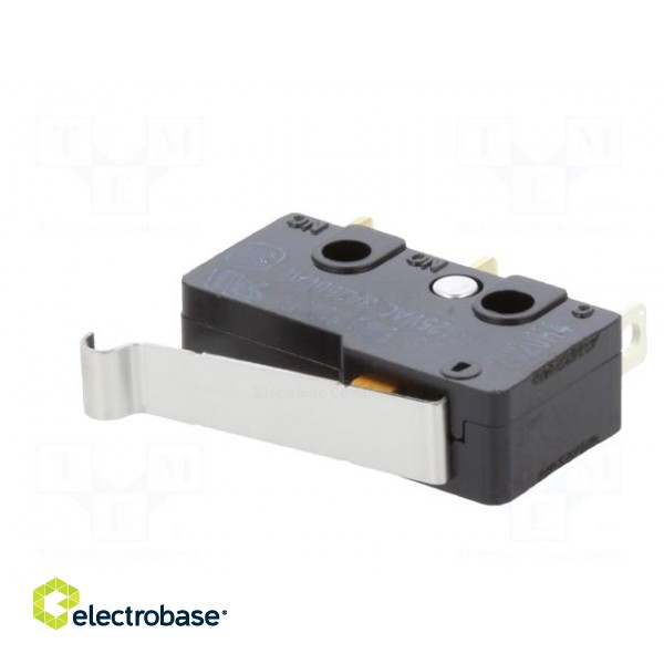 Microswitch SNAP ACTION | 5A/250VAC | SPDT | Rcont max: 30mΩ | Pos: 2 image 5