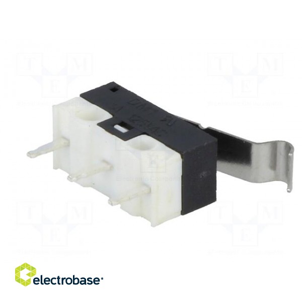 Microswitch SNAP ACTION | 1A/125VAC | SPDT | Rcont max: 50mΩ | Pos: 2 image 8