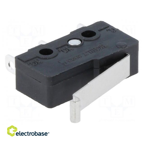 Microswitch SNAP ACTION | 3A/250VAC | SPDT | Rcont max: 30mΩ | Pos: 2 paveikslėlis 1