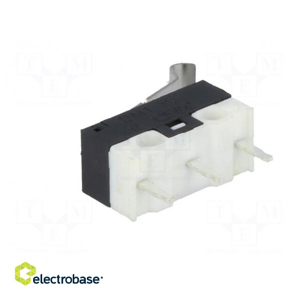 Microswitch SNAP ACTION | 1A/125VAC | SPDT | Rcont max: 50mΩ | Pos: 2 image 6