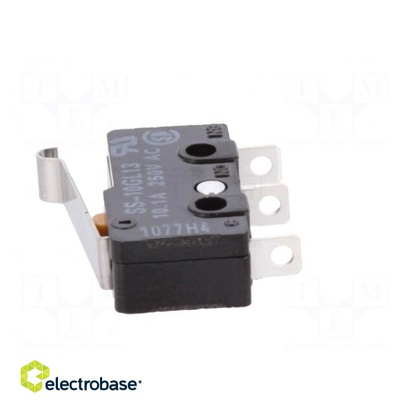Microswitch SNAP ACTION | 10A/250VAC | SPDT | Rcont max: 30mΩ | Pos: 2 image 5