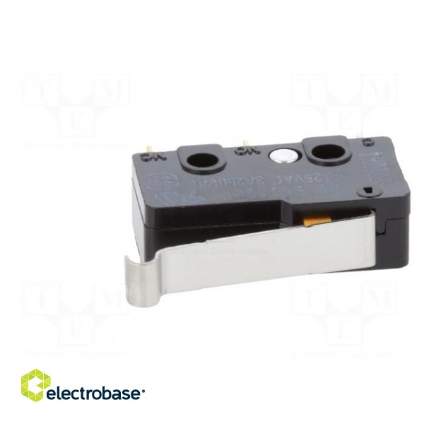Microswitch SNAP ACTION | 5A/125VAC | SPDT | ON-(ON) | Pos: 2 | IP40 image 3