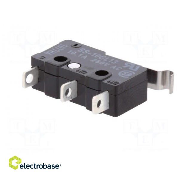 Microswitch SNAP ACTION | 10A/250VAC | SPDT | Rcont max: 30mΩ | Pos: 2 image 8