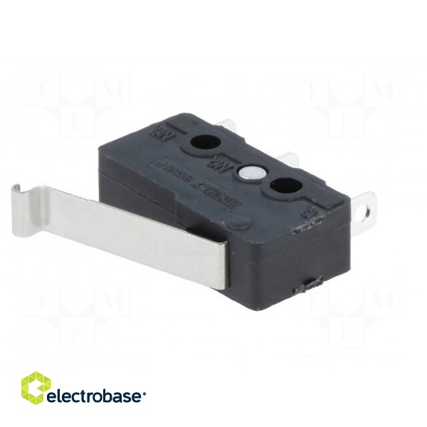 Microswitch SNAP ACTION | 3A/250VAC | SPDT | Rcont max: 30mΩ | Pos: 2 paveikslėlis 4