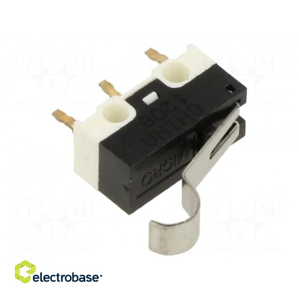 Microswitch SNAP ACTION | 3A/125VAC | SPDT | ON-(ON) | Pos: 2 | 540mN