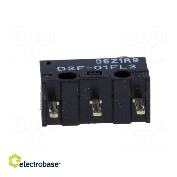 Microswitch SNAP ACTION | 1A/125VAC | 0.1A/30VDC | SPDT | ON-(ON) image 7