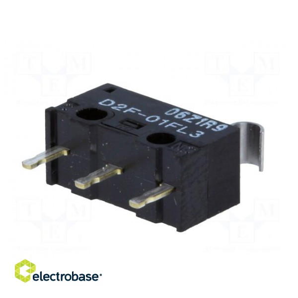 Microswitch SNAP ACTION | 1A/125VAC | 0.1A/30VDC | SPDT | ON-(ON) image 8