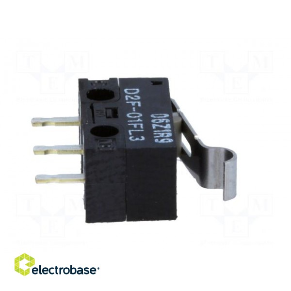 Microswitch SNAP ACTION | 1A/125VAC | 0.1A/30VDC | SPDT | ON-(ON) image 9