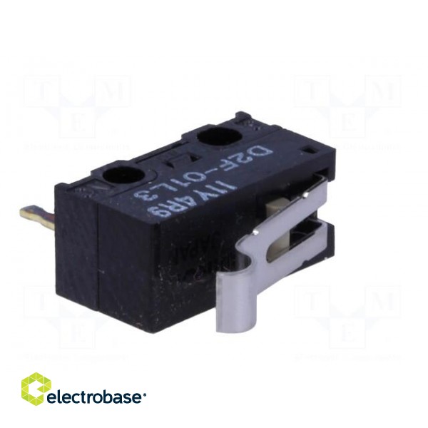 Microswitch SNAP ACTION | 3A/125VAC | 0.1A/30VDC | SPDT | ON-(ON) image 2