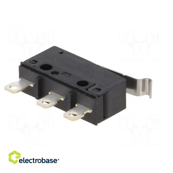 Microswitch SNAP ACTION | 3A/250VAC | SPDT | Rcont max: 30mΩ | Pos: 2 paveikslėlis 8