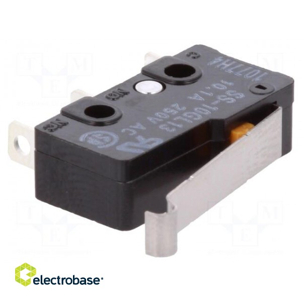 Microswitch SNAP ACTION | 10A/250VAC | SPDT | Rcont max: 30mΩ | Pos: 2 image 1