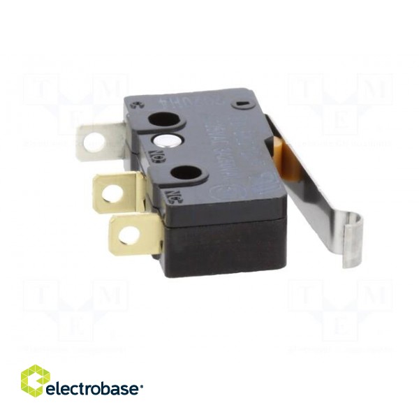 Microswitch SNAP ACTION | 5A/125VAC | SPDT | ON-(ON) | Pos: 2 | IP40 image 9