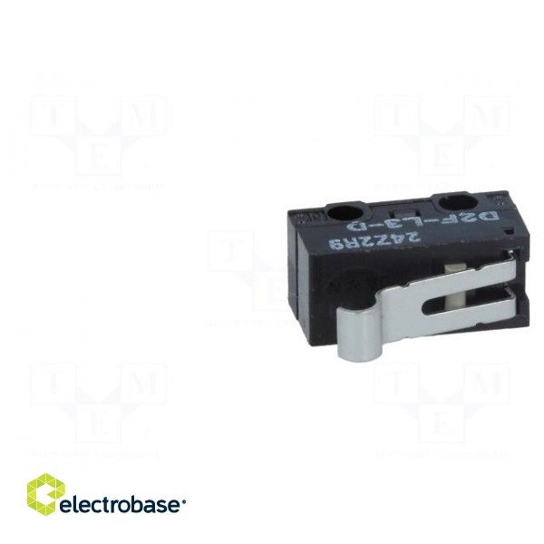 Microswitch SNAP ACTION | 3A/125VAC | 2A/30VDC | SPDT | ON-(ON) | IP40 image 3