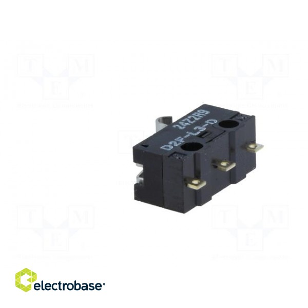 Microswitch SNAP ACTION | 3A/125VAC | 2A/30VDC | SPDT | ON-(ON) | IP40 фото 6
