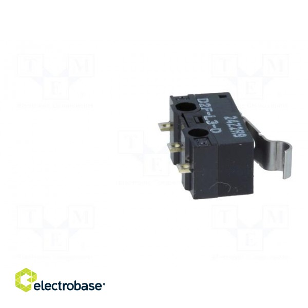 Microswitch SNAP ACTION | 3A/125VAC | 2A/30VDC | SPDT | ON-(ON) | IP40 paveikslėlis 9