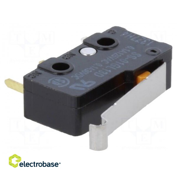 Microswitch SNAP ACTION | 0.1A/125VAC | 0.1A/30VDC | SPDT | ON-(ON)