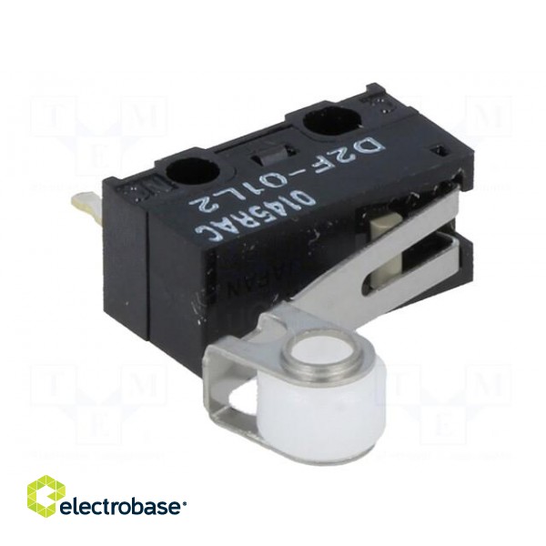 Microswitch SNAP ACTION | 3A/125VAC | 2A/30VDC | SPDT | ON-(ON) | IP40 image 2