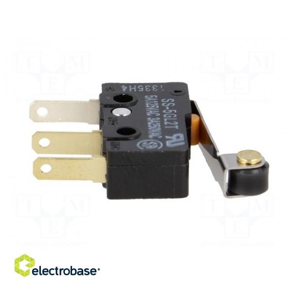 Microswitch SNAP ACTION | 5A/125VAC | with lever (with roller) image 9