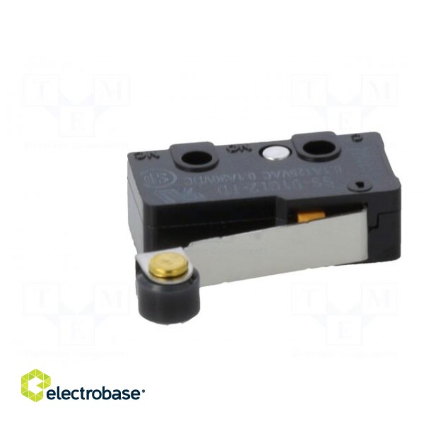 Microswitch SNAP ACTION | 0.1A/125VAC | with lever (with roller) image 3