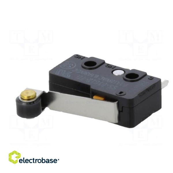 Microswitch SNAP ACTION | 0.1A/125VAC | with lever (with roller) image 4