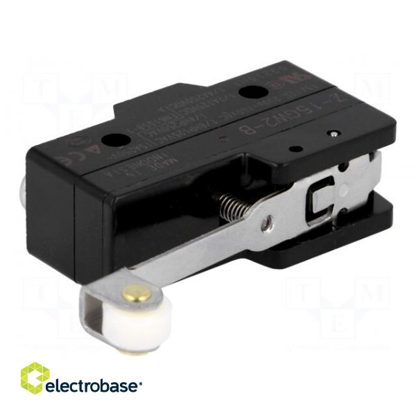 Microswitch SNAP ACTION | 15A/250VAC | 6A/30VDC | SPDT | ON-(ON) image 1