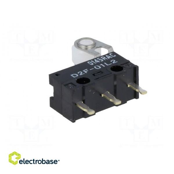 Microswitch SNAP ACTION | 3A/125VAC | 0.1A/30VDC | SPDT | ON-(ON) image 6