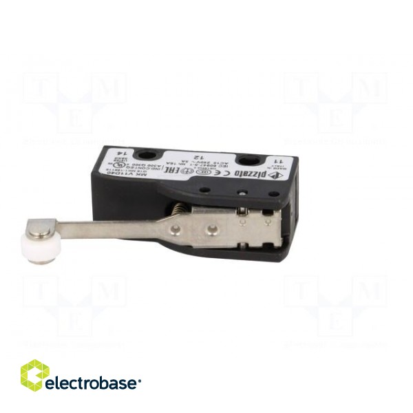 Microswitch SNAP ACTION | 6A/250VAC | 5A/24VDC | SPDT | ON-(ON) | IP40 image 3