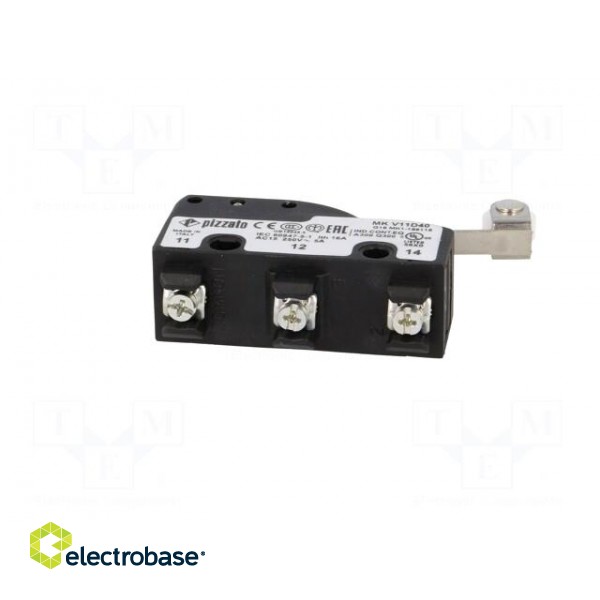 Microswitch SNAP ACTION | 6A/250VAC | 5A/24VDC | SPDT | ON-(ON) | IP40 image 7