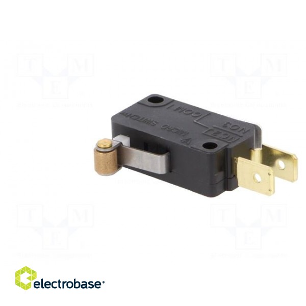 Microswitch SNAP ACTION | with lever (with roller) | SPDT | Pos: 2 image 4