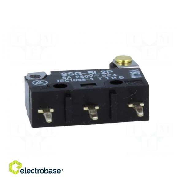 Microswitch SNAP ACTION | 10A/250VAC | 0.6A/125VDC | SPDT | ON-(ON) image 6
