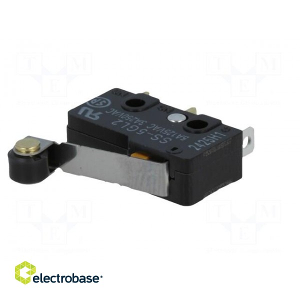 Microswitch SNAP ACTION | 5A/125VAC | with lever (with roller) image 4