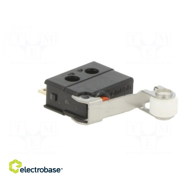 Microswitch SNAP ACTION | 0.1A/30VDC | with lever (with roller) image 2