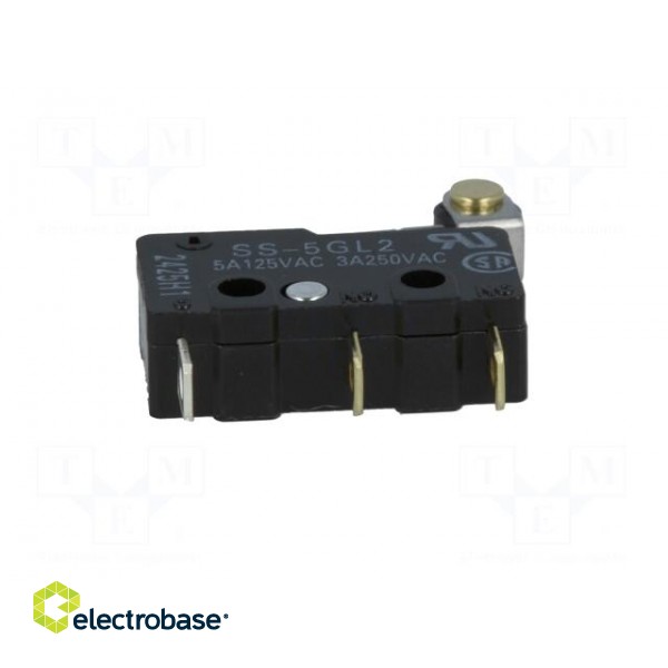 Microswitch SNAP ACTION | 5A/125VAC | with lever (with roller) image 7