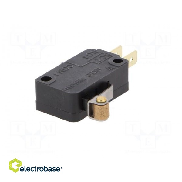 Microswitch SNAP ACTION | 11A/125VAC | with lever (with roller) image 2