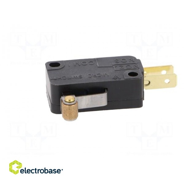 Microswitch SNAP ACTION | 11A/125VAC | with lever (with roller) image 3