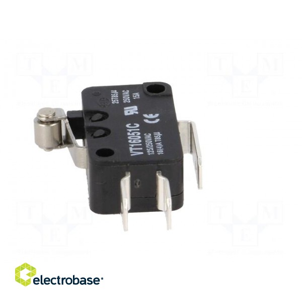 Microswitch SNAP ACTION | with lever (with roller) | SPDT | Pos: 2 image 5