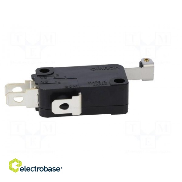 Microswitch SNAP ACTION | 5A/250VAC | with lever (with roller) image 6