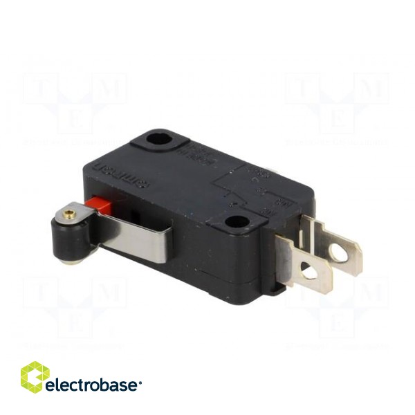 Microswitch SNAP ACTION | 5A/250VAC | with lever (with roller) image 4