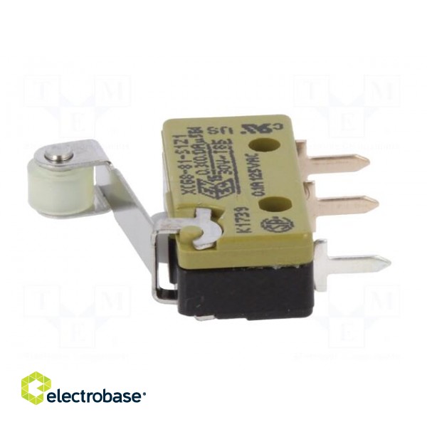 Microswitch SNAP ACTION | with lever (with roller) | SPDT | Pos: 2 image 5