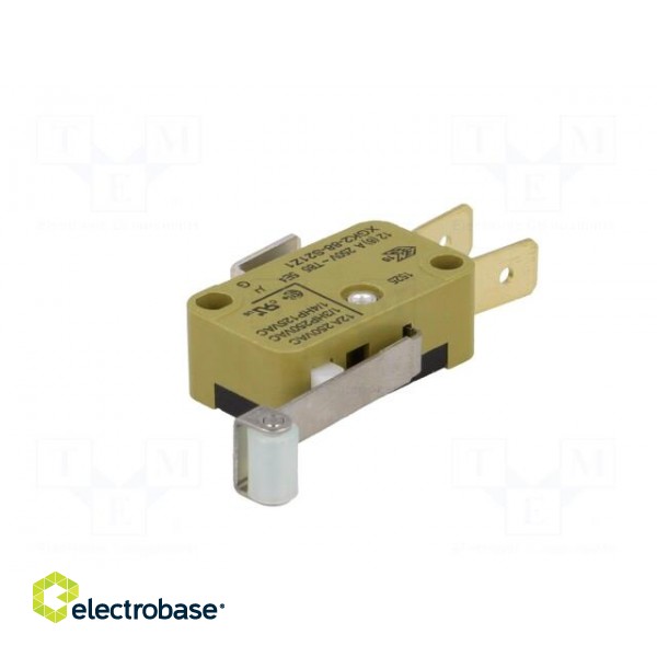 Microswitch SNAP ACTION | with lever (with roller) | SPDT | Pos: 2 image 2