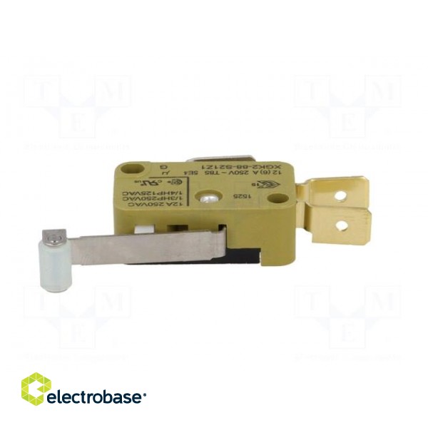 Microswitch SNAP ACTION | with lever (with roller) | SPDT | Pos: 2 image 3