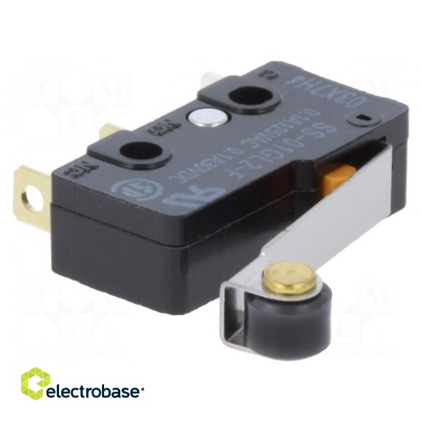 Microswitch SNAP ACTION | 0.1A/125VAC | 0.1A/30VDC | SPDT | ON-(ON)